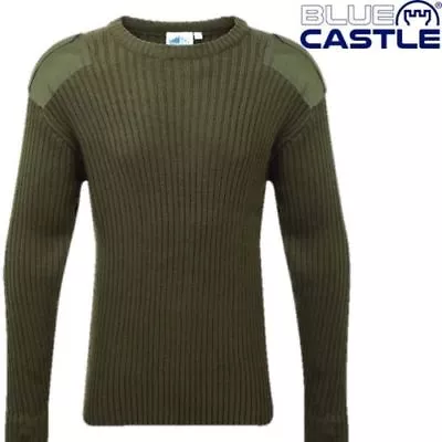 £18.45 • Buy Nato Jumper,olive Green,blue Castle,country,farm,fishing,hunting,work,army,land