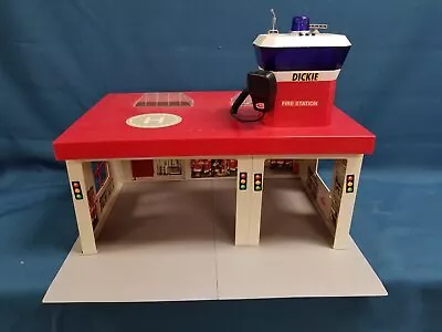 Vintage Dickie Station Germany SOS Station With Tower Toy Firestation^ • $7.79