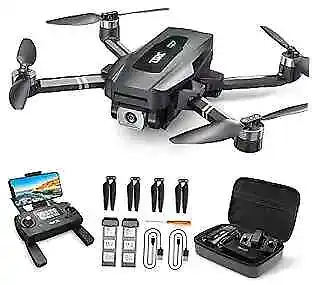  GPS Drone With 4K UHD Camera For Adults TSRC Q7 Foldable FPV RC Quadcopter  • $162.52