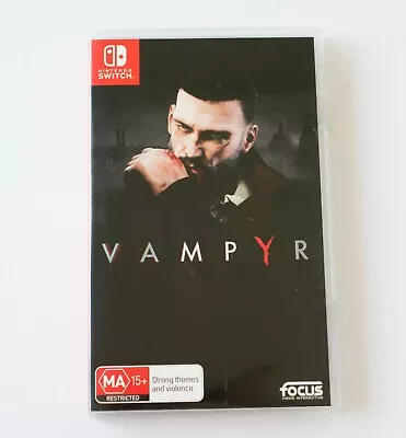 VAMPYR - Nintendo Switch - AUS Release (same Devs As Life Is Strange) - RARE !! • $75