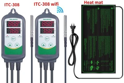 $92.99 • Buy INKBIRD Temperature Controller Thermostats Heat Mat Seeding Starter Flower Seeds