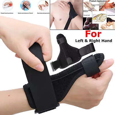 £7.09 • Buy NHS Medical Wrist Thumb Hand Spica Splint Support Brace Stabiliser Arthrities