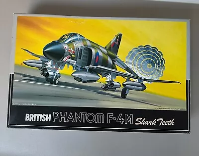 Fujimi 1/72nd Scale H9 British Phantom F-4M Shark Teeth Model Kit Boxed/complete • £15