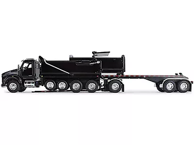 Kenworth T880 Quad-Axle Dump Truck And Rogue Transfer Tandem-Axle Dump Trailer B • $193.06