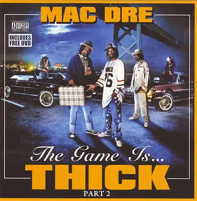 Mac Dre - The Game Is Thick Part 2   CD/DVD Set (Brand New/Sealed) • $17.98