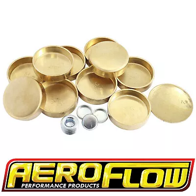 Aeroflow Welsh Plug Kit Brass For Holden 253 304 308 V8 AF3000-1004 • $61