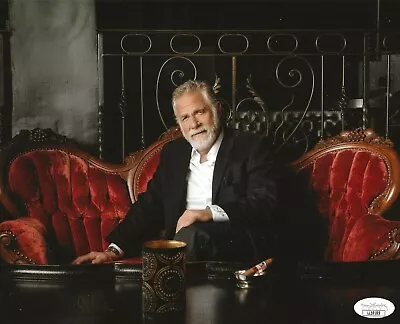 Jonathan Goldsmith Signed The Most Interesting Man In The World 8x10 Photo 3 JSA • $49.99