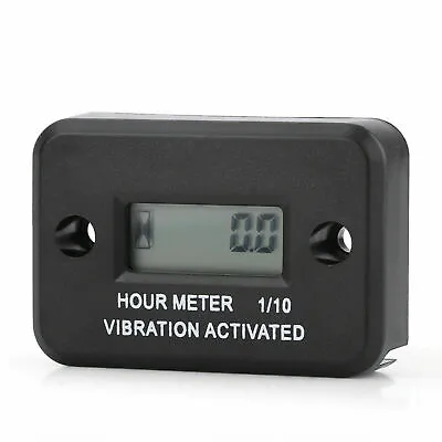 Digital Vibration Hour Meter Operating Hour Meter Hour Meter Motorcycle DA • $10.92