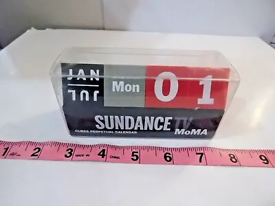 Sundance TV Promo Perpetual Cube Calendar From The Museum Of Modern Art B33 • $24.95