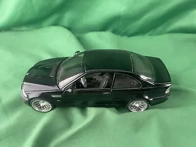 2000 BMW M3 Coupe Black 1/24 Diecast Model SS7729 • $79.99