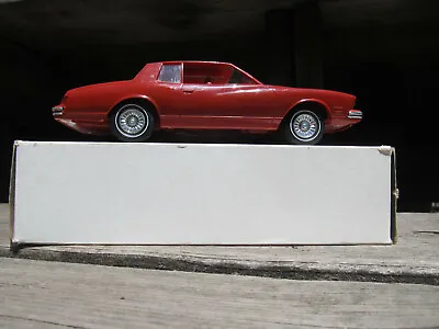 FOR PARTS AS IS 1980 Chevy Monte Carlo Dealer Promo In Cinnabar Color W/Box 1:25 • $79.99