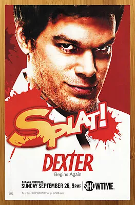 2010 Dexter TV Series Premiere Print Ad/Poster Advert Showtime Michael C. Hall • $14.99