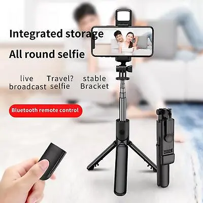 £6.08 • Buy Selfie Stick Mobile Phone All-in-One Live Stand Portable Stand Photos Q0A1