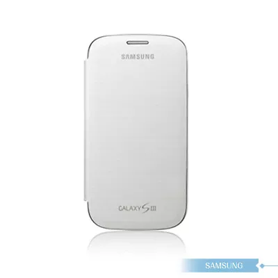 Original Samsung Official Galaxy S3 I9300 Flip Cover Case (EFC-1G6F) - White • $1.89
