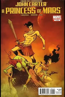 $2.99 • Buy John Carter A Princess Of Mars #1 VF/NM Marvel Skottie Young 2011