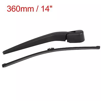 Rear Windshield Wiper Blade Arm Set For Volvo XC90 II 2017-2018 360mm 14 Inch • $13.34