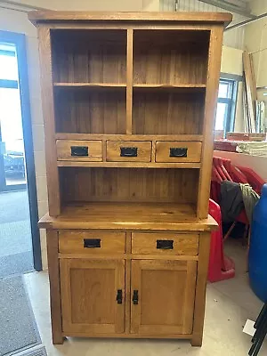 Beautiful Solid Oak Furniture Land Dresser Cabinet Collection Only  • £299