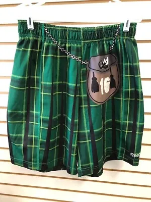 Adam Jones Colorado Mamoth Game Worn ST PATTY'S DAY Shorts NLL Lacrosse HOF ROY • $89.99