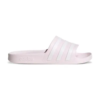$47.95 • Buy Adidas Adilette Aqua Slides Sandals - Unisex - Pink/White