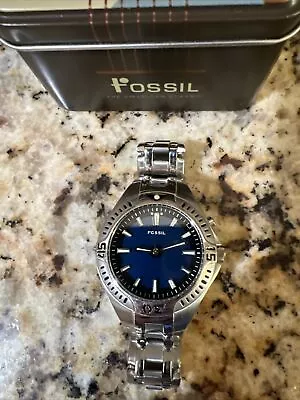 Fossil Blue AM-3538 Watch • $8