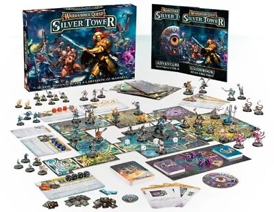Warhammer Quest Silver Tower Age Of Sigmar Games Workshop OOP AOS 40K - NIB NOS • $225