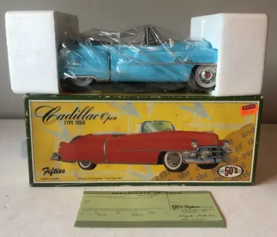 Fifties Ichiko 1:18 1950 Cadillac Open Convertible~ Friction Drive ~excellent • £75