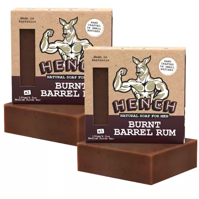 HENCH - Men's Soap Bar 2 X 130g - Handmade With Natural Ingredients Soap For Men • $18.95