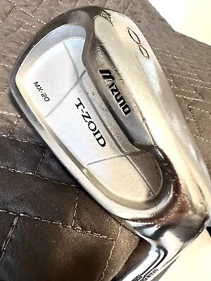 Mizuno T-ZOID MX-20 Grain Flow Forged 8 Iron R300 Regular Flex Steel RH • $29.99