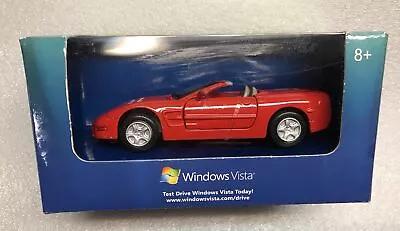 Windows Vista Edition 1998 Corvette C5 Convertible 1:43 Scale RARE NIB Sealed • $27.50