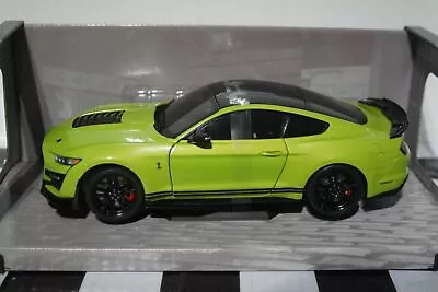 Solido Ford Shelby Mustang GT500 Green 2020 1:18 Diecast S1805902 • £56.99