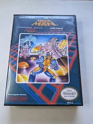 Original Mega Man 1 (NES Capcom 1987) - Authentic - With Case- Tested • $108.93