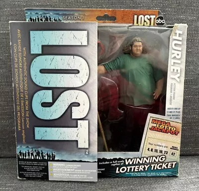 LOST Hurley Hugo Reyes Deluxe Box Set Season 1 Sound Clip McFarlane BOX DAMAGE • $28.98