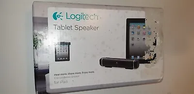 $39 • Buy Genuine Original Logitech Tablet Speakers 984-000198 For Ipad Ipad2 Iphone Ipod