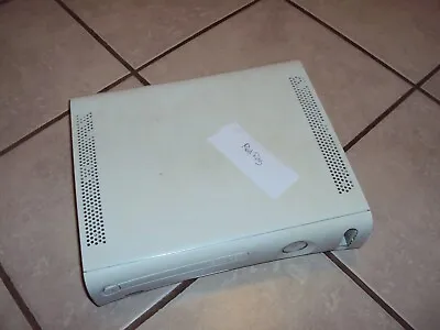 Microsoft Xbox 360 White Console Only Red Ring NOT WORKING For Parts NO HD • $29.99