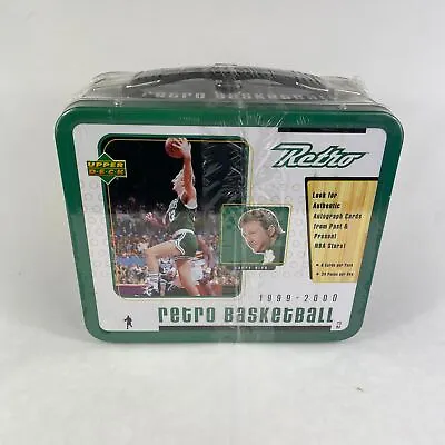 SEALED*  Michael Jordan/ Larry Bird 1999 - 2000 Upper Deck Retro Lunch Box • $1850