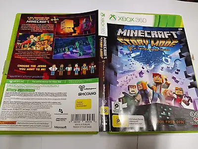 Minecraft Story Mode A Telltale Games Series (xbox 360 Game Pg) • $19.52