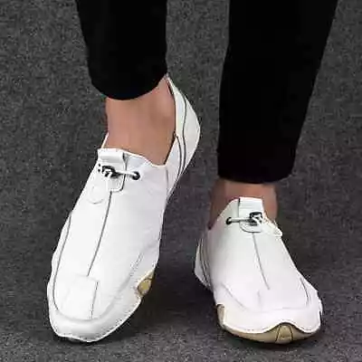 Loafers Men Casual Shoes Slip On Loafers Light Comfortable Flats Male Footwear • $40.76