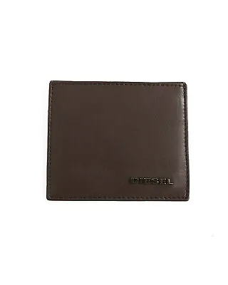 Diesel - Mens Real Leather Credit Card Holder Etui Wallet Brown • $109.89