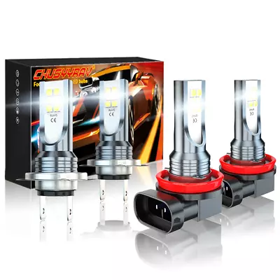 4X H7 H11 LED Headlight Foglight Bulbs Hi/Lo Beam For Ford Fusion 2006-2018 • $19.99