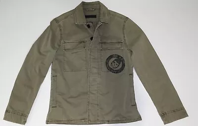 $498 NEW John Varvatos Misfits Field Jacket In Olive Size XSmall 97% Cotton • $175.75