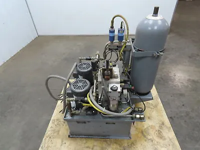Marzocchi 1AD3AC Hydraulic Power Unit Dual Pump 5Gal Bladder 3/4Hp 230/460V 3Ph • $2349.99