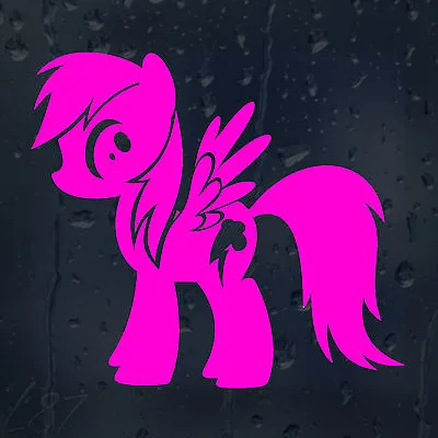 My Little Beautiful Pony Car Decal Vinyl Sticker For Window Bumper Panel  • £2.50