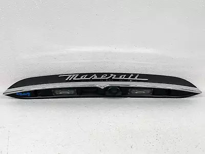 ⭐2014-2017 Maserati Ghibli Trunk Deck Lid Molding Trim Panel Black Oem Lot2309 • $118.29