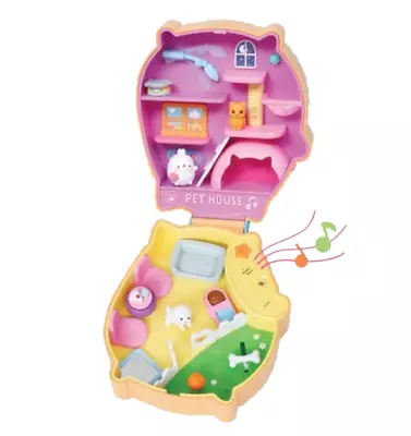 Molang Pact Melody Pet House Figure Pocket Miniature Role Play Set Korea Toy • $55.30