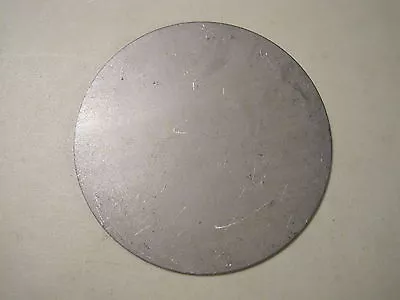 1/8  Steel Plate Disc Shaped 5  Diameter .125 A1011 Steel Round Circle • $3.30