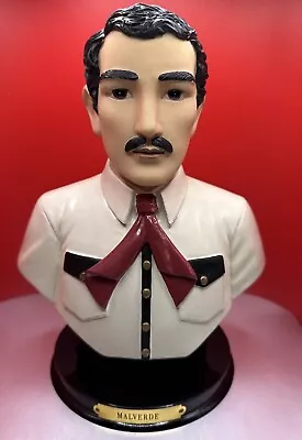 Vintage 1996-2006 Jesus Malverde 9.5” Statue 💥 • $42.99