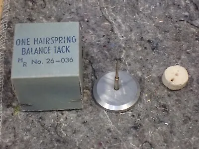 Vintage HR 26-036 Watchmakers Hairspring Balance Tack VG + Box West-Germany • $25