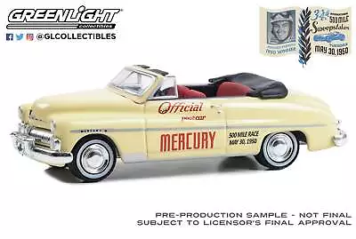 Greenlight 1/64 1950 Mercury Monterey Pace Car 30434 • $6.25