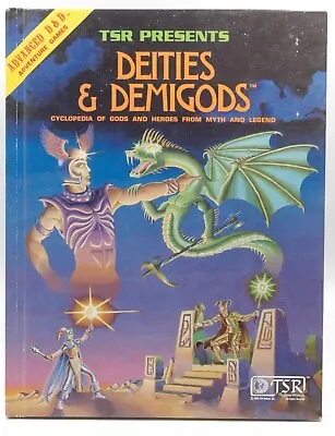 AD&D Deities & Demigods 128pp VG++ Jim Ward Rob Kuntz  TSR • $125