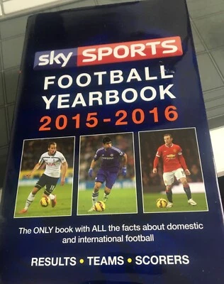 £4.49 • Buy Sky Sports Football Yearbook 2015-16 (hardback)